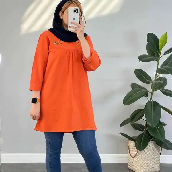 مدل مانتو جلو بسته زنانه + شیک ترین و ترندترین مدل های مانتو جلو بسته را اینجا ببینید