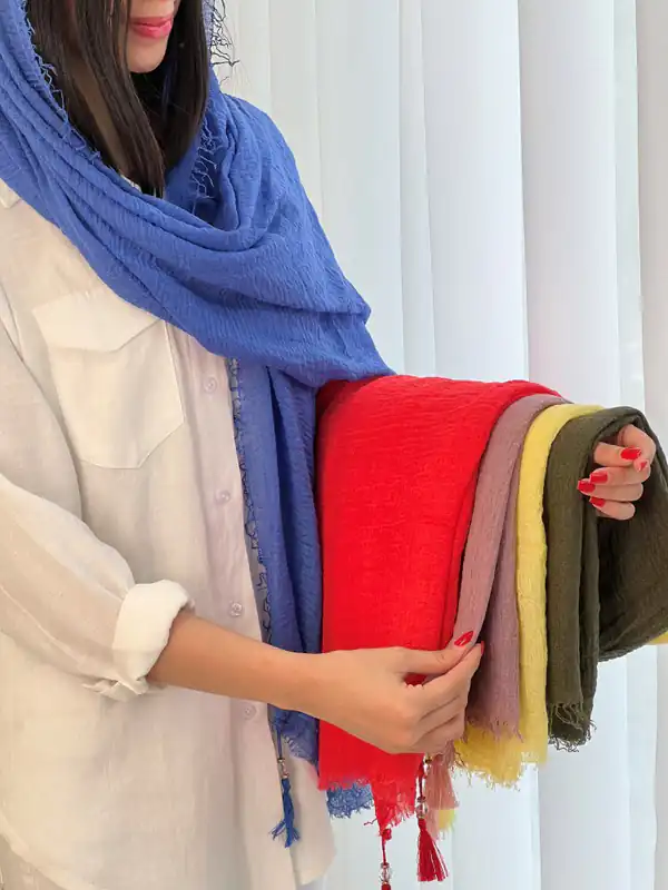 مدل شال شیک + مجموعه ای از شیک ترین و قشنگ ترین مدل های شال زنانه و دخترانه