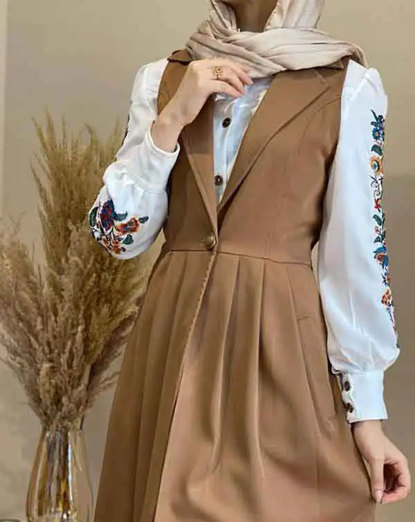 مدل زیر سارافونی زیبا + مدل های متنوع و متفاوت برای زیر سارافونی آستین کوتاه و بلند