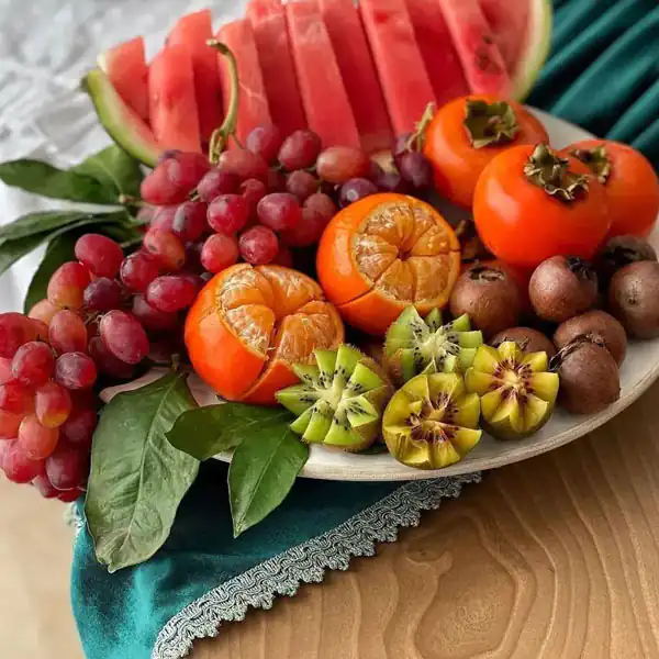 تزیین + ایده های بسیار زیبا و خاص برای تزیین بشقاب میوه و غذا
