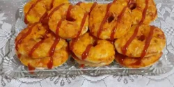 راز خوشمزگی دونات پیتزایی و فوت و فن دونات پیتزایی خوشمزه و خانگی