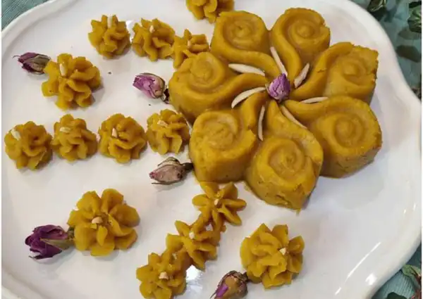راز خوشمزگی حلوای به و فوت و فن حلوای به خوشمزه و خانگی
