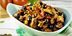 راز خوشمزگی خوراک قارچ و بادمجان و فوت و فن خوراک قارچ و بادمجان خوشمزه و خانگی