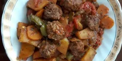 راز خوشمزگی خوراک گوشت و سبزیجات و فوت و فن خوراک گوشت و سبزیجات خوشمزه و خانگی