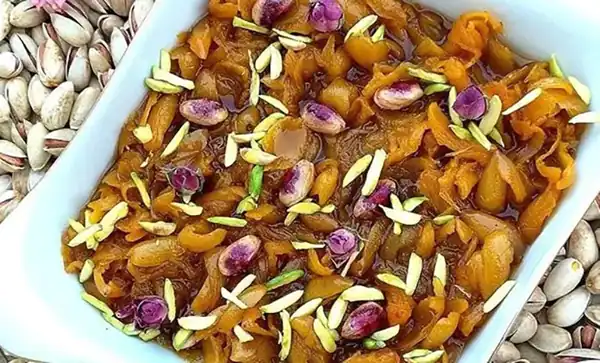 راز خوشمزگی مربای پوست پسته و فوت و فن مربای پوست پسته خوشمزه و خانگی