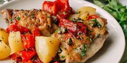 راز خوشمزگی مرغ مدیترانه ای و فوت و فن مرغ مدیترانه ای خوشمزه و خانگی