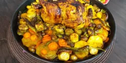 راز خوشمزگی مرغ تنوری و سبزیجات و فوت و فن مرغ تنوری و سبزیجات خوشمزه و خانگی