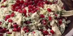 راز خوشمزگی سالاد انار و گل کلم و فوت و فن سالاد انار و گل کلم خوشمزه و خانگی