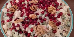 راز خوشمزگی سالاد گل کلم و فوت و فن سالاد گل کلم خوشمزه و خانگی