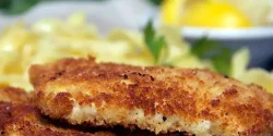 راز خوشمزگی شنیسل ماهی و فوت و فن شنیسل ماهی خوشمزه و خانگی