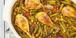 راز خوشمزگی بامیه مرغ و فوت و فن بامیه مرغ خوشمزه و خانگی