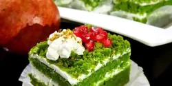 راز خوشمزگی کیک ماربل اسفناج و فوت و فن کیک ماربل اسفناج خوشمزه و خانگی