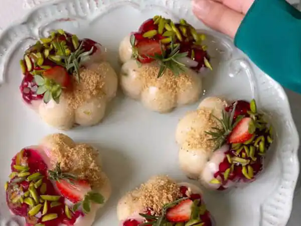 راز خوشمزگی دسر عروس تنبل و فوت و فن دسر عروس تنبل خوشمزه و خانگی