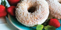 راز خوشمزگی دونات نارگیلی و فوت و فن دونات نارگیلی خوشمزه و خانگی