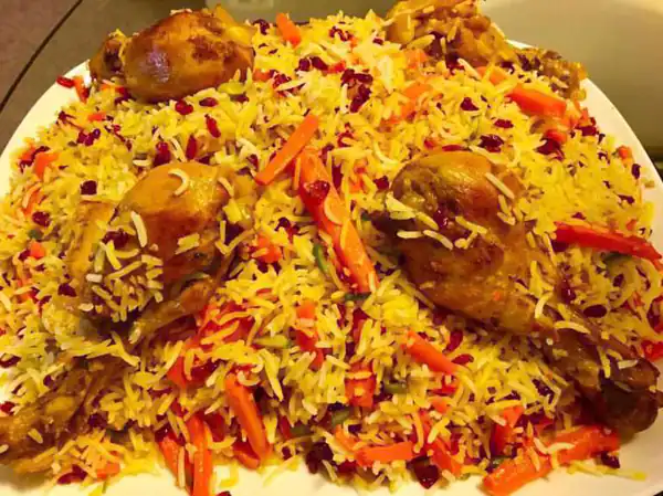 راز خوشمزگی هویج پلو با مرغ تکه ای و فوت و فن هویج پلو با مرغ تکه ای خوشمزه