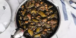 راز خوشمزگی خورش کرفس با مرغ و فوت و فن خورش کرفس با مرغ خوشمزه و خانگی