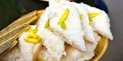 راز خوشمزگی لوز نارگیلی و فوت و فن لوز نارگیلی خوشمزه و خانگی