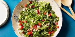 راز خوشمزگی سالاد لبنانی و فوت و فن سالاد لبنانی خوشمزه و خانگی