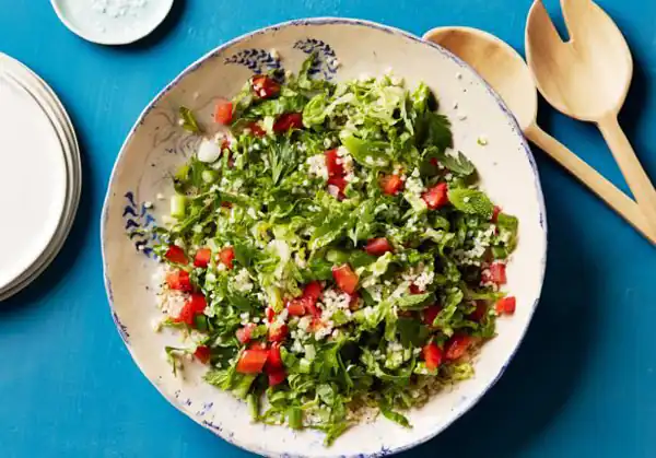 راز خوشمزگی سالاد لبنانی و فوت و فن سالاد لبنانی خوشمزه و خانگی